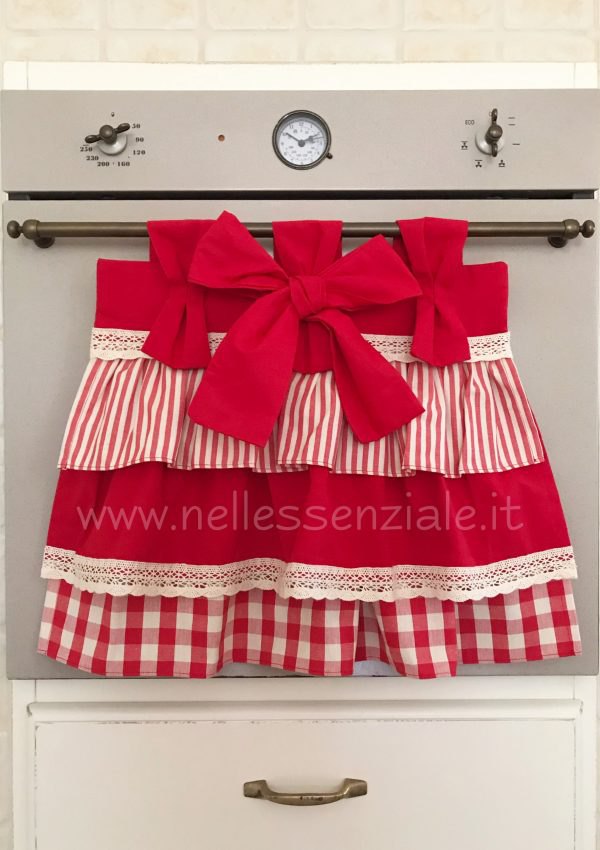 Copriforno Natalizio in stile country