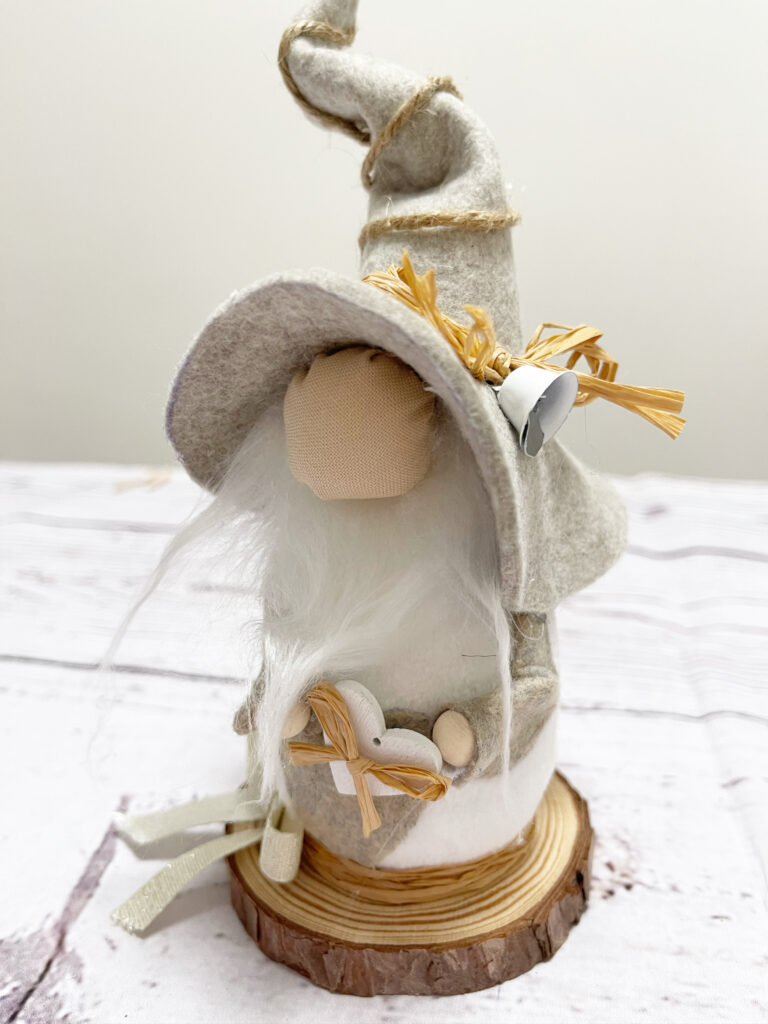 Tutorial gnomo senza cuciture in stile shabby -